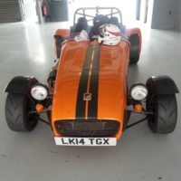 Caterham R400 at Silverstone GP Circuit